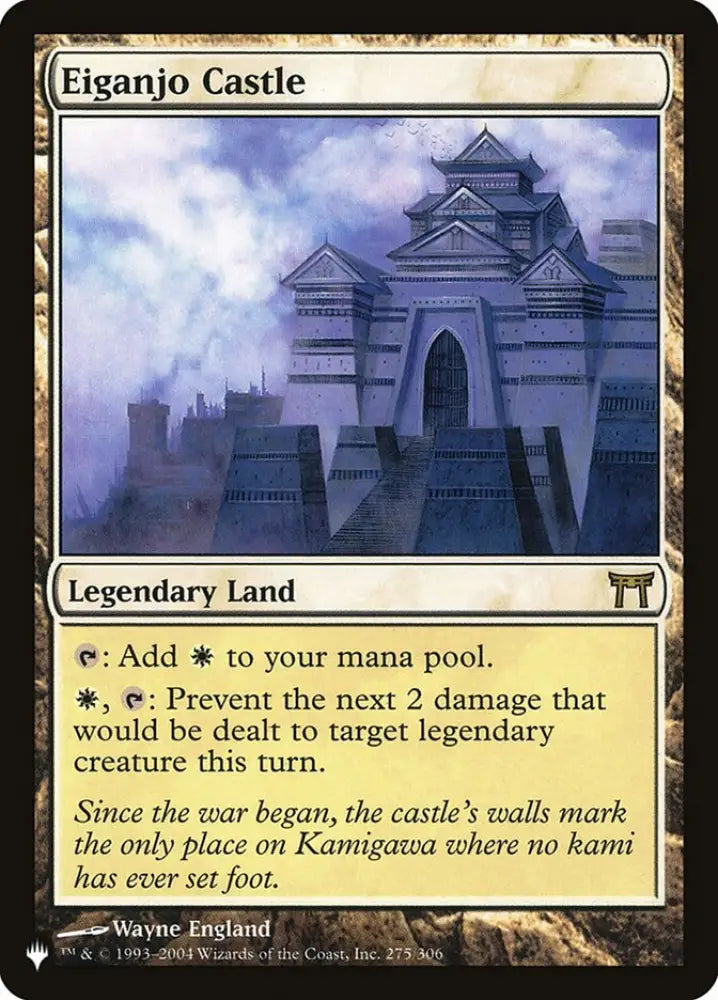 Eiganjo Castle [The List] - MTG Single