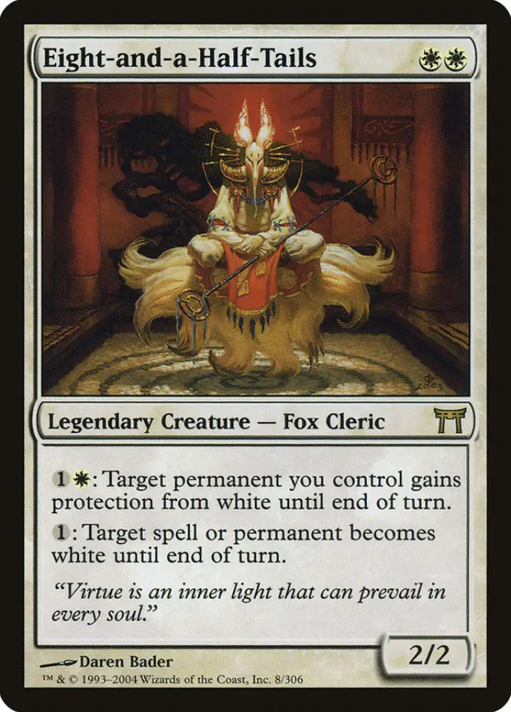 Eight-and-a-Half-Tails [Champions of Kamigawa] - MTG Single