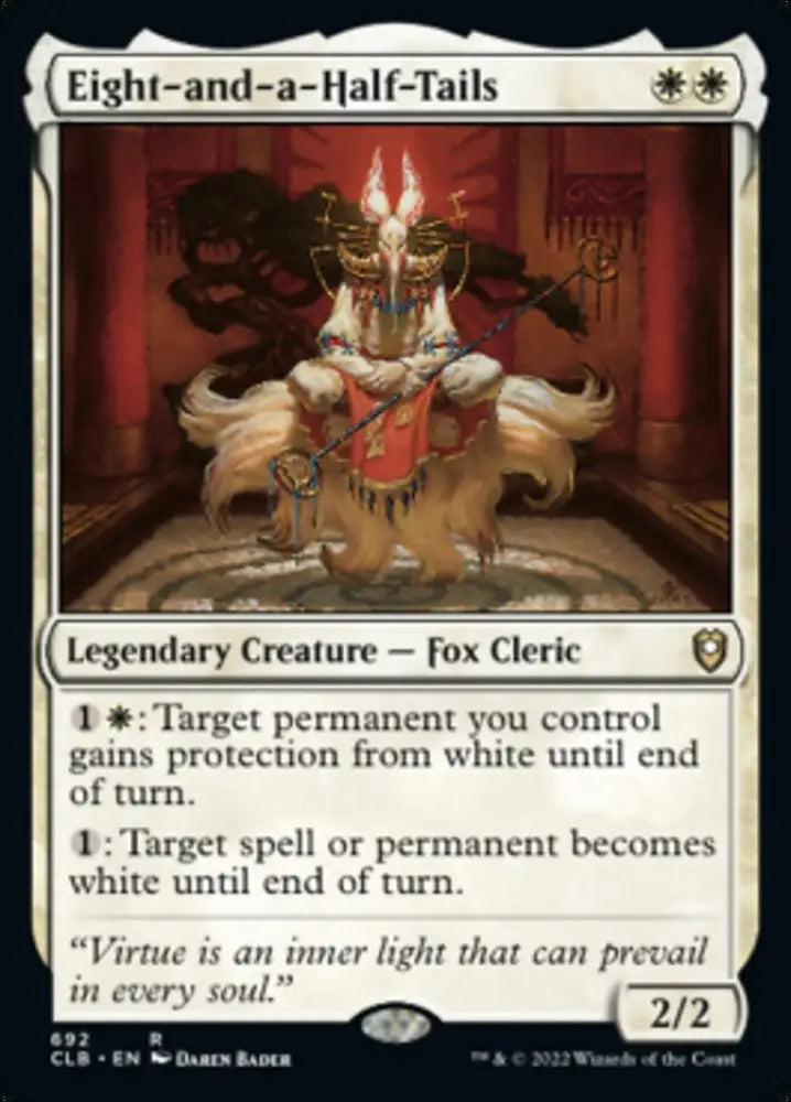 Eight-and-a-Half-Tails [Commander Legends: Battle for Baldur’s Gate] - MTG Single