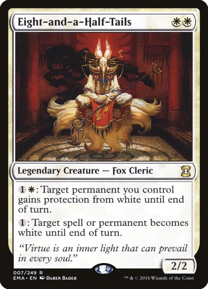 Eight-and-a-Half-Tails [Eternal Masters] - MTG Single