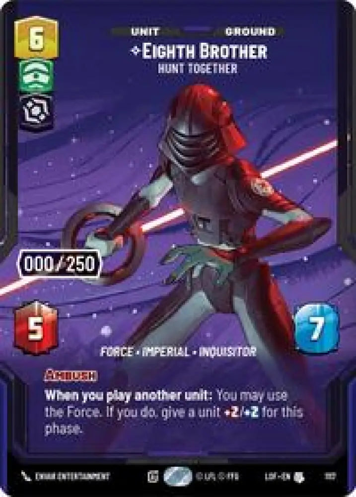 Eighth Brother - Hunt Together (Serialized) (1117) [Legends of the Force]