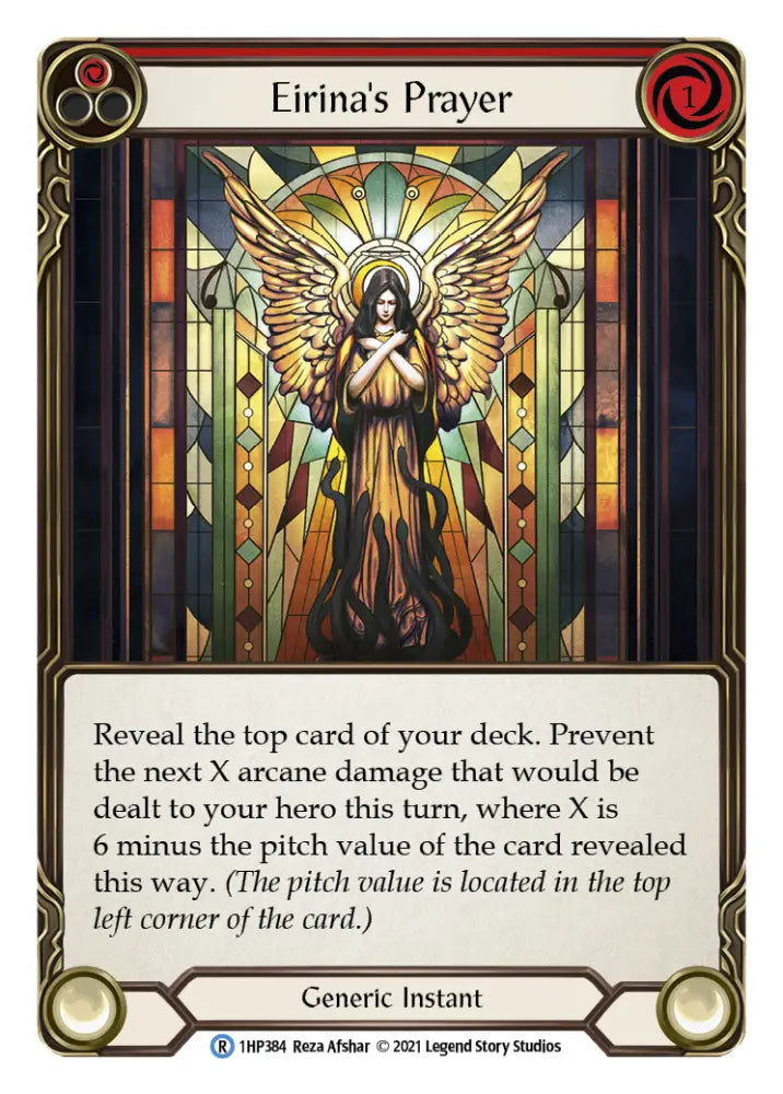 Eirina’s Prayer (Red) [1HP384] (History Pack 1) - Flesh And Blood Single