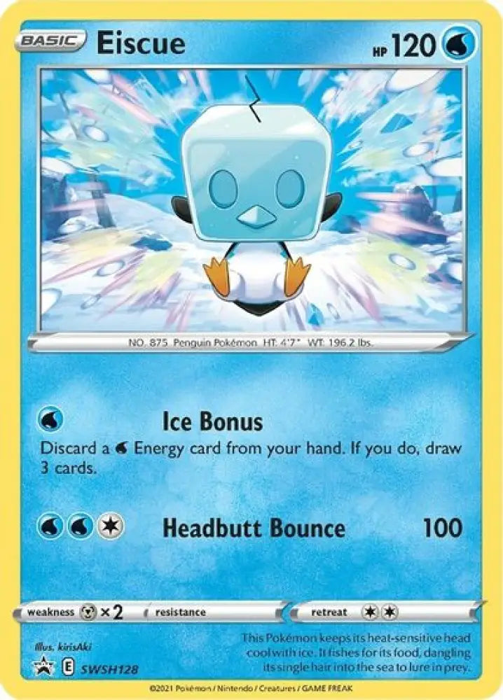 Eiscue (SWSH128) [Sword & Shield: Black Star Promos] - Pokemon Single