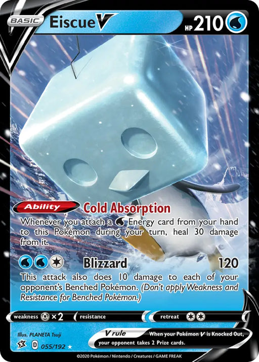 Eiscue V (055/192) [Sword & Shield: Rebel Clash] - Pokemon Single