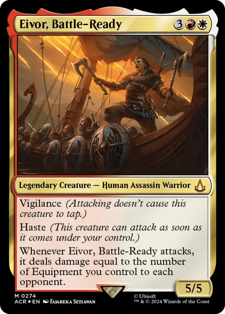 Eivor Battle-Ready [Assassin’s Creed] - MTG Single