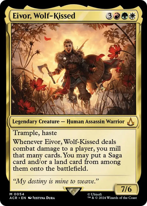 Eivor Wolf-Kissed [Assassin’s Creed] - MTG Single