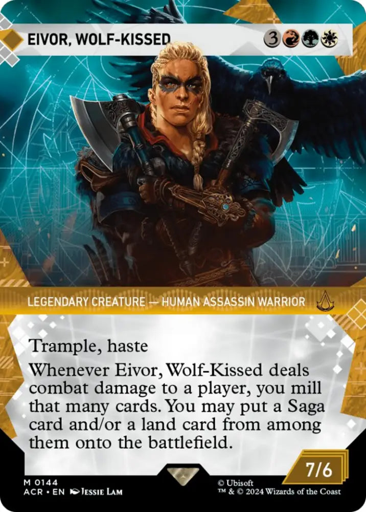Eivor Wolf-Kissed (Showcase) [Assassin’s Creed] - MTG Single