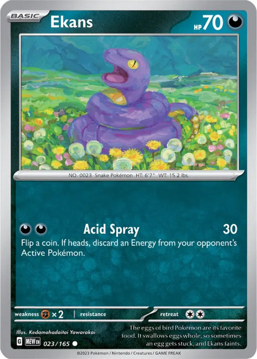 Ekans (023/165) [Scarlet & Violet 151] - Pokemon Single