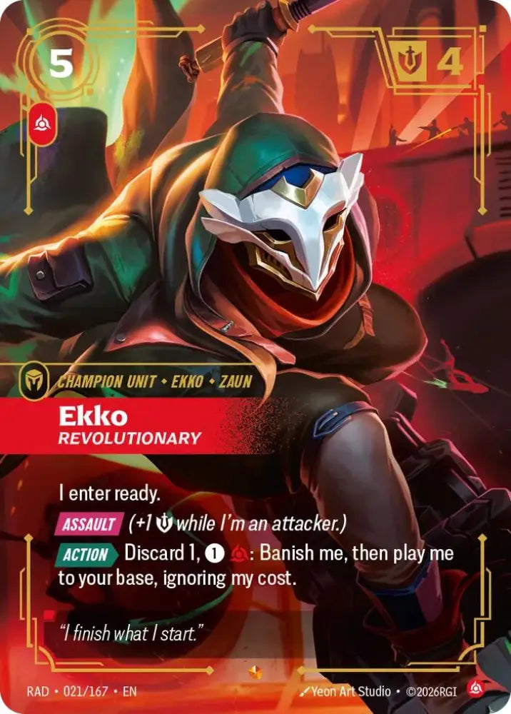 Ekko, Revolutionary (021/167) [Radiance]