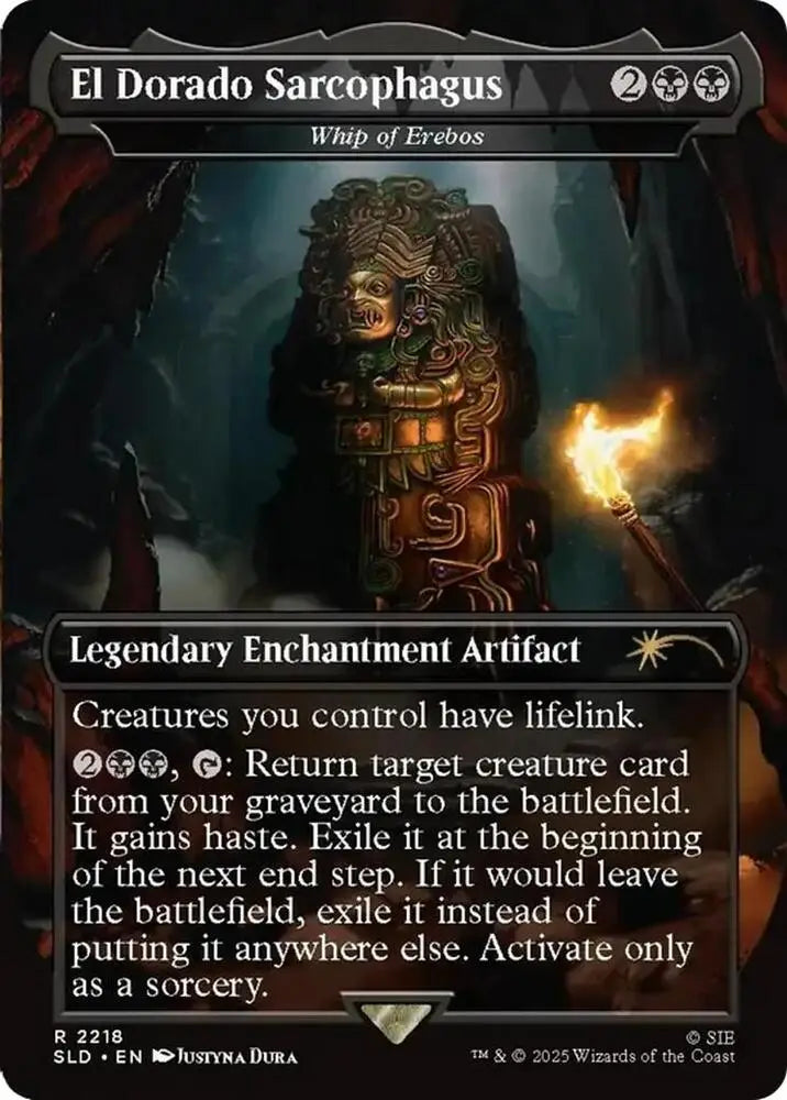 El Dorado Sarcophagus - Whip of Erebos (2218) [Secret Lair Drop]