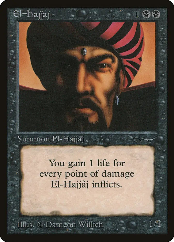 El-Hajjaj [Arabian Nights] - MTG Single