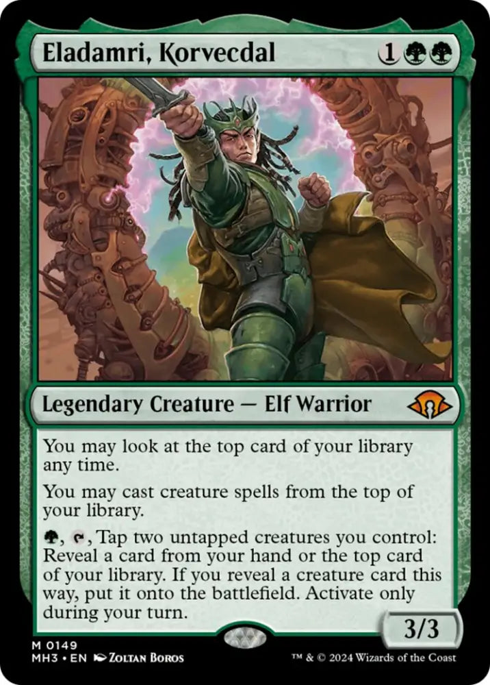 Eladamri Korvecdal [Modern Horizons 3] - MTG Single