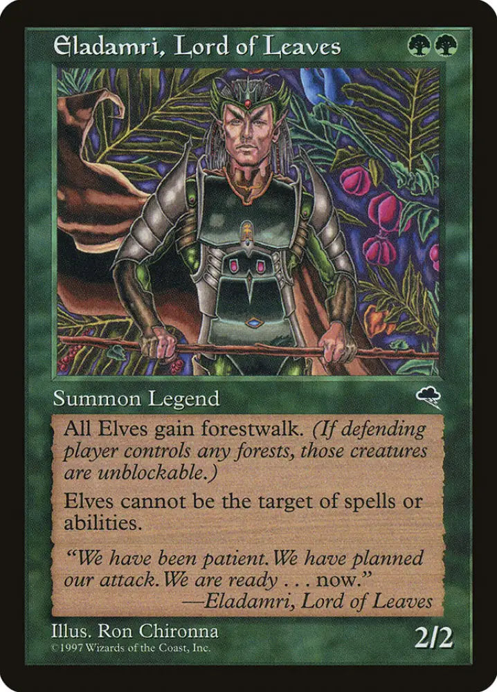 Eladamri Lord of Leaves [Tempest] - MTG Single