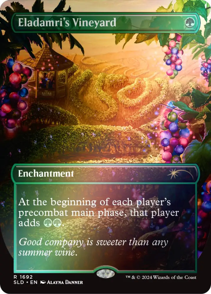 Eladamri’s Vineyard (Rainbow Foil) [Secret Lair Drop Series] - MTG Single