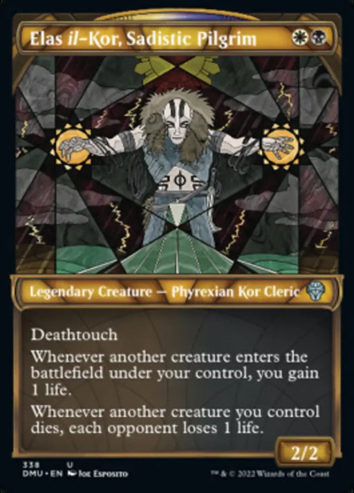 Elas il-Kor Sadistic Pilgrim (Showcase Textured) [Dominaria United] - MTG Single