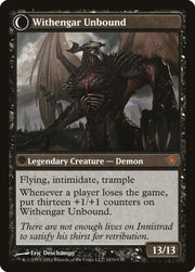 Elbrus the Binding Blade // Withengar Unbound [Dark Ascension] - MTG Single