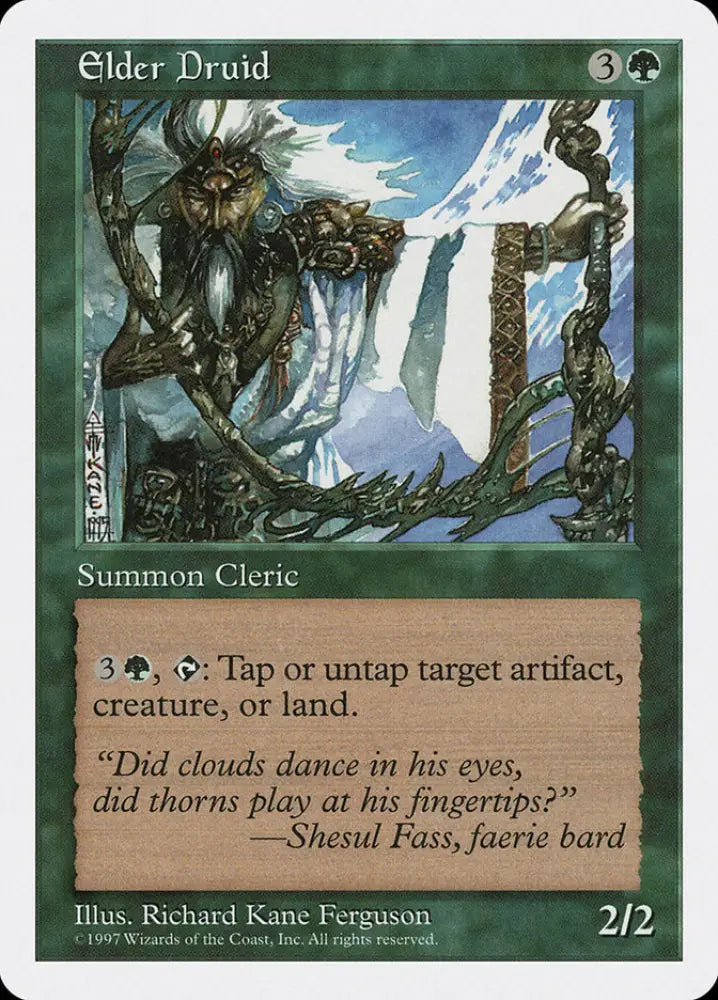 Elder Druid [Fifth Edition] - MTG Single