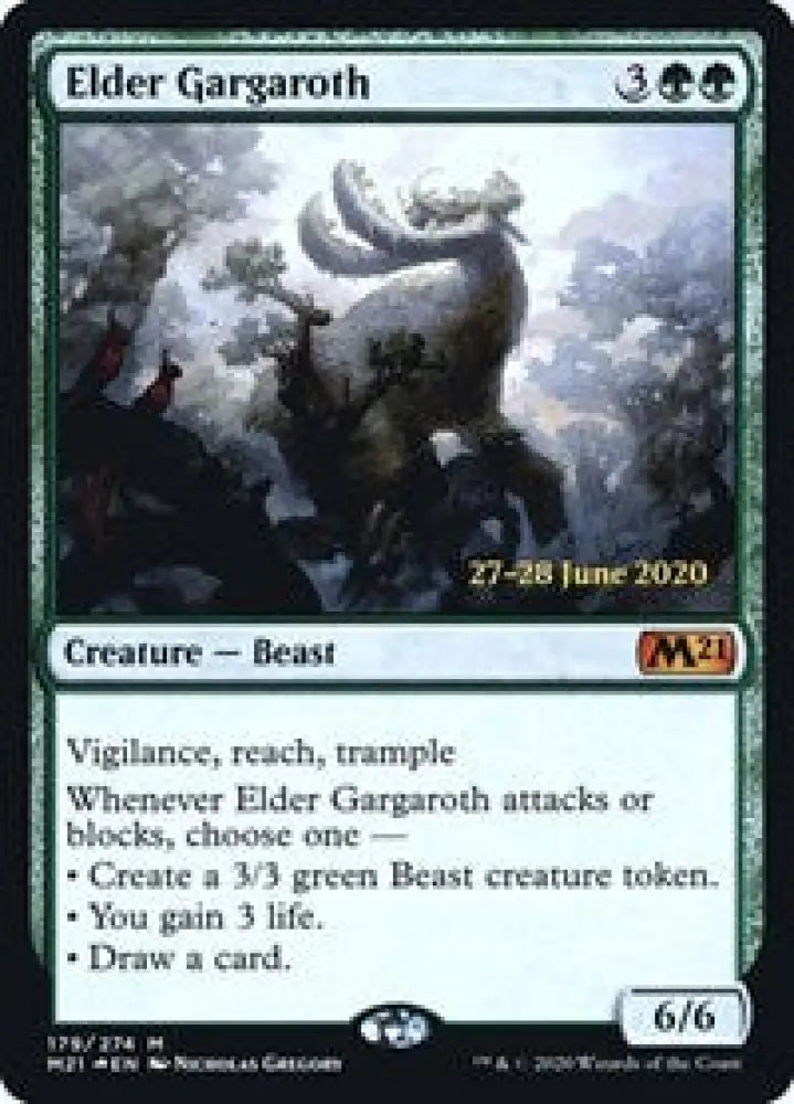 Elder Gargaroth (179) [Prerelease Cards]