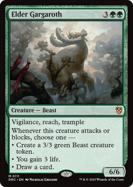 Elder Gargaroth [Aetherdrift Commander] - MTG Single