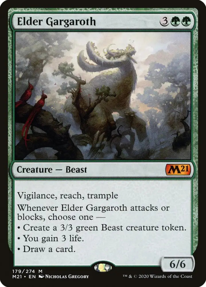 Elder Gargaroth [Core Set 2021] - MTG Single