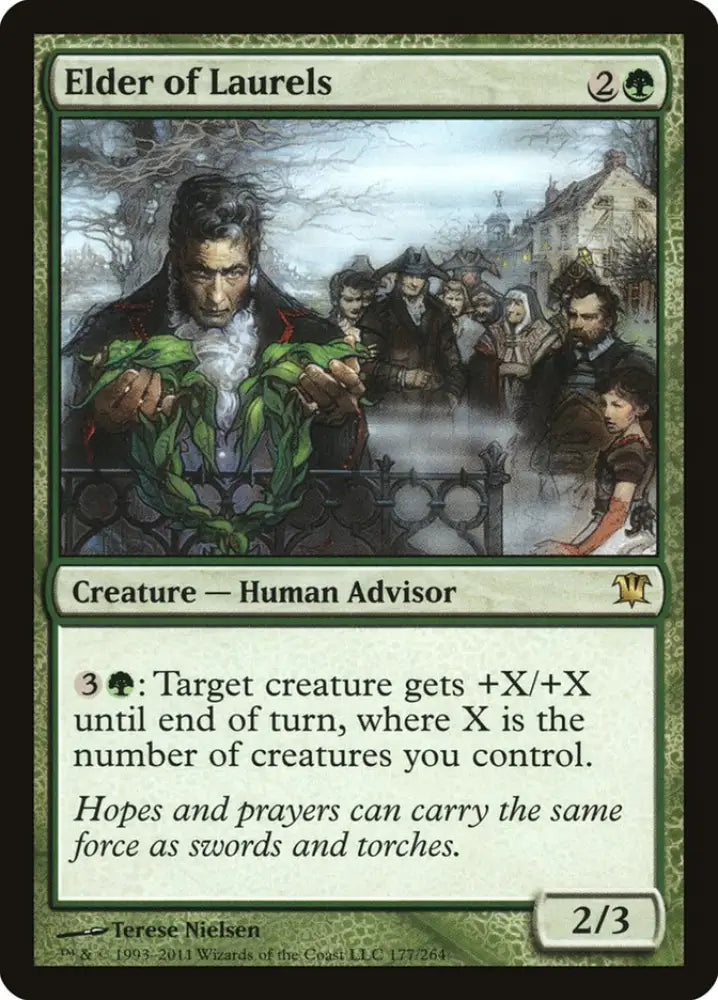 Elder of Laurels [Innistrad] - MTG Single