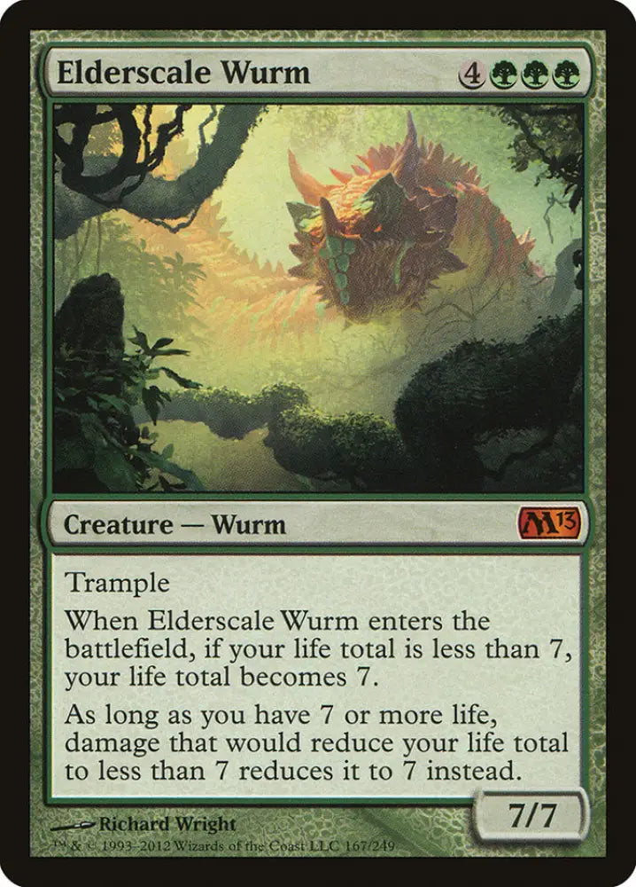 Elderscale Wurm [Magic 2013] - MTG Single