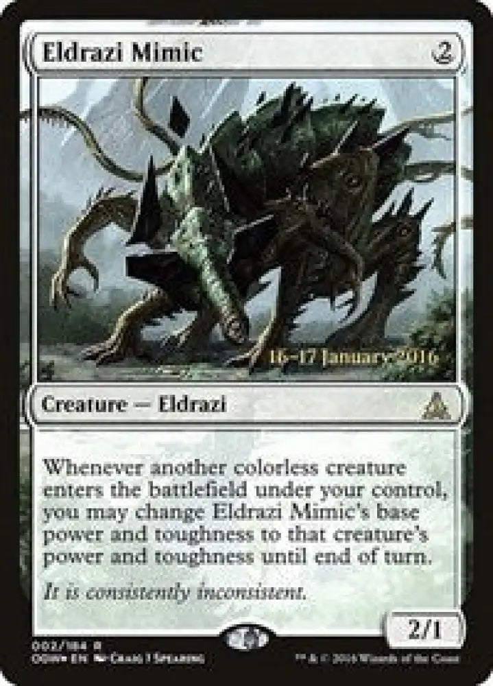 Eldrazi Mimic (2) [Prerelease Cards]