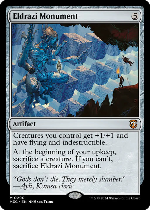 Eldrazi Monument (Ripple Foil) [Modern Horizons 3 Commander] - MTG Single