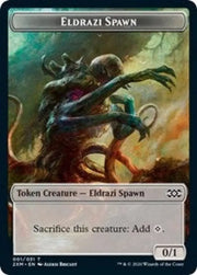 Eldrazi Spawn // Germ Double-Sided Token [Double Masters Tokens] - MTG Single