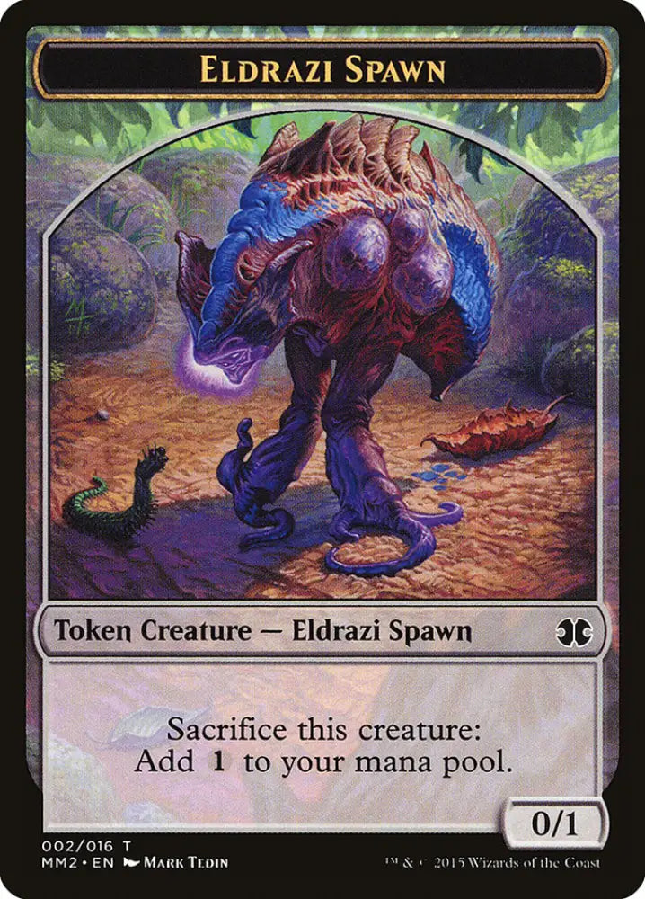 Eldrazi Spawn Token (002/016) [Modern Masters 2015 Tokens] - MTG Single