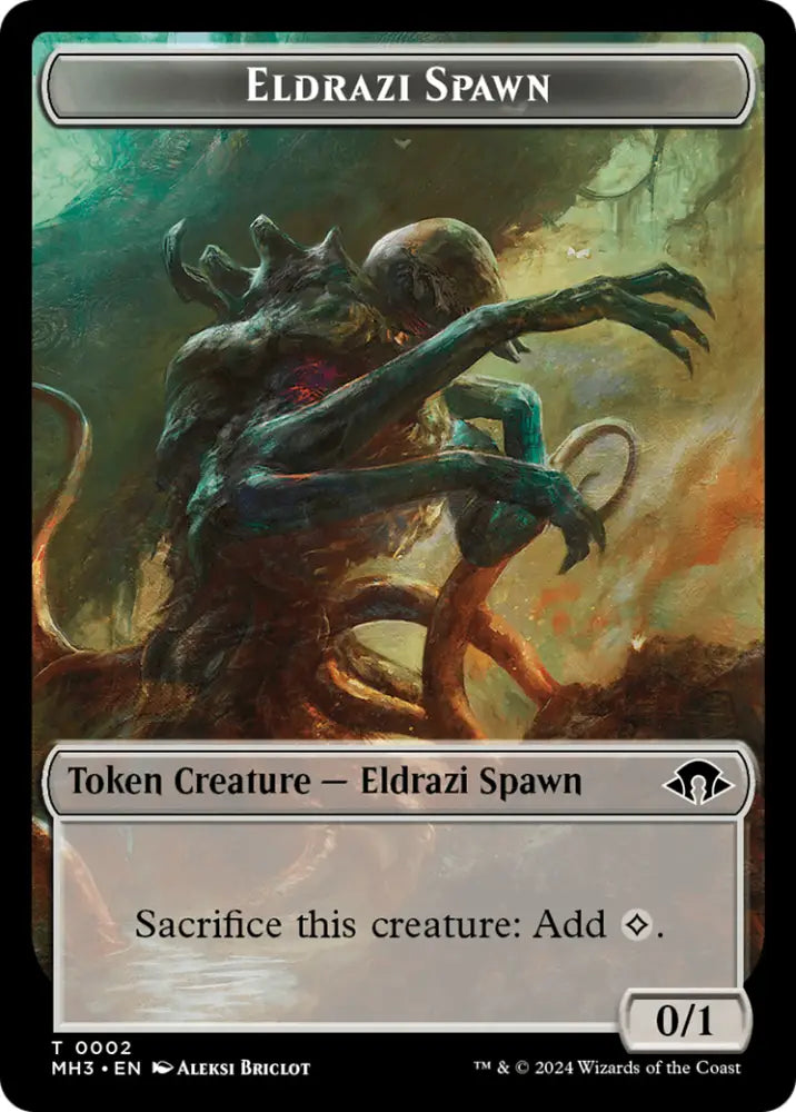 Eldrazi Spawn Token [Modern Horizons 3 Tokens] - MTG Single