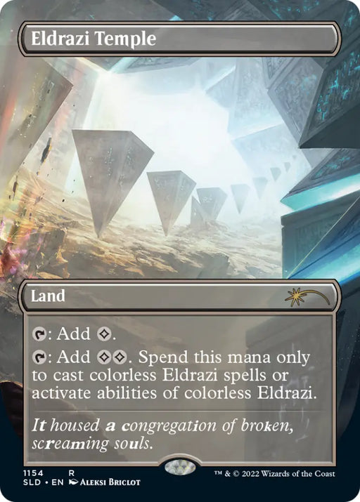 Eldrazi Temple (Borderless) [Secret Lair Drop Series] - MTG Single