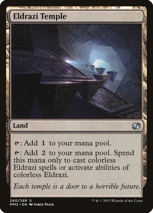 Eldrazi Temple [Modern Masters 2015] - MTG Single