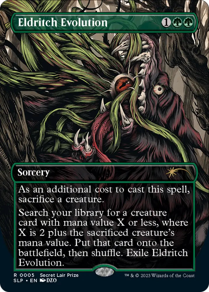 Eldritch Evolution (Borderless) [Secret Lair Showdown] - MTG Single