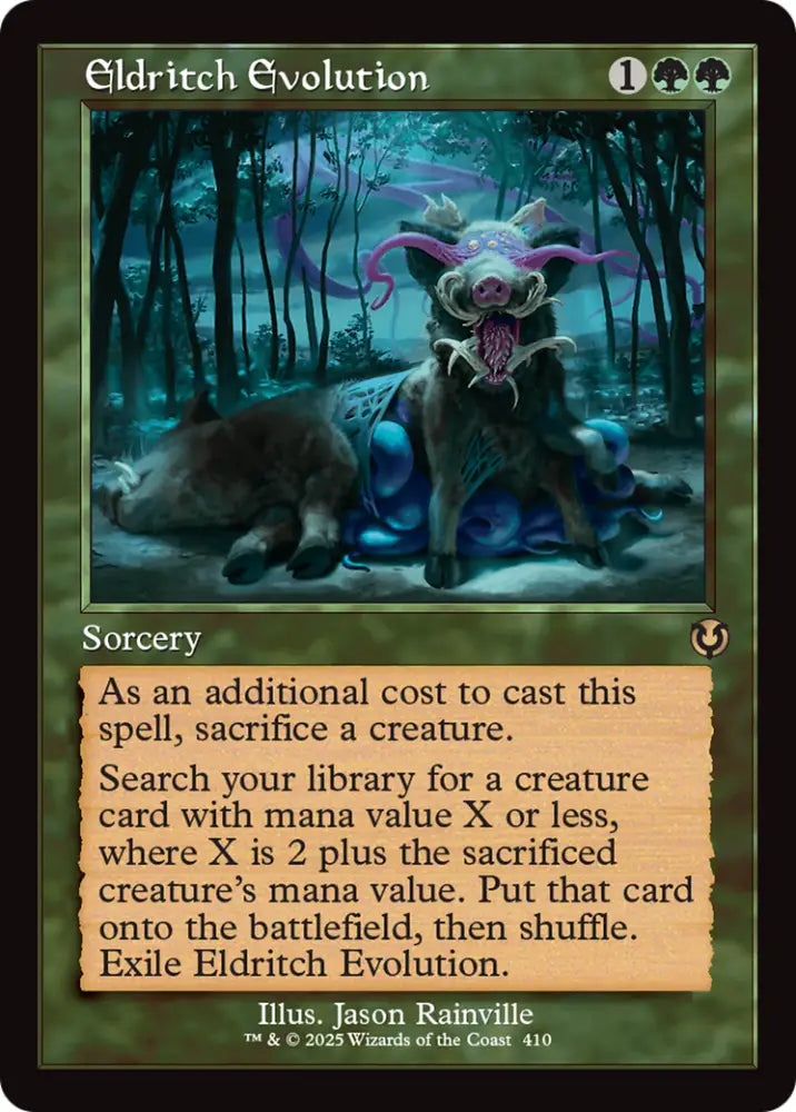 Eldritch Evolution (Retro Frame) [Innistrad Remastered] - MTG Single