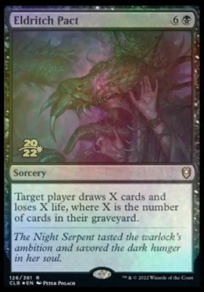 Eldritch Pact [Commander Legends: Battle for Baldur’s Gate Prerelease Promos] - MTG Single