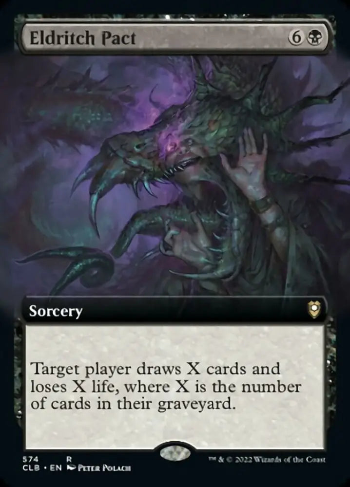 Eldritch Pact (Extended Art) [Commander Legends: Battle for Baldur’s Gate] - MTG Single