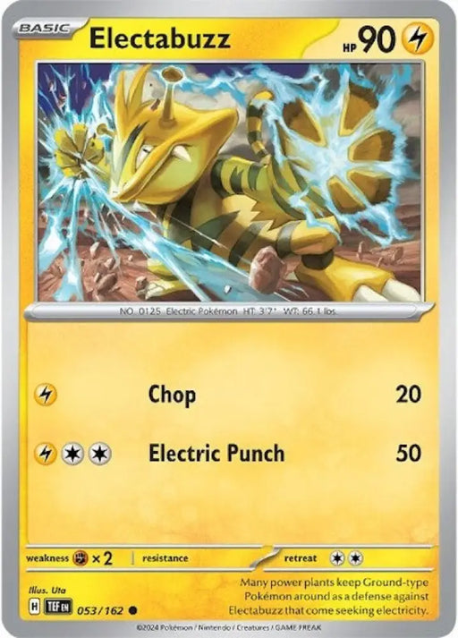 Electabuzz (053/162) [Scarlet & Violet: Temporal Forces] - Pokemon Single