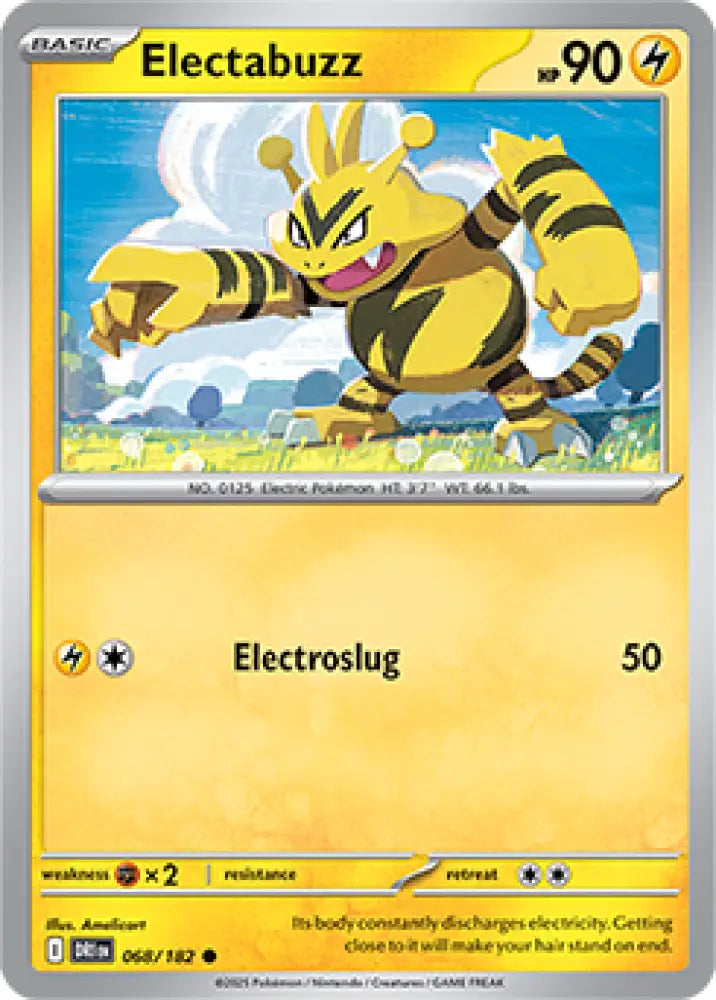 Electabuzz (068/182) [SV10: Destined Rivals] - Pokemon Single