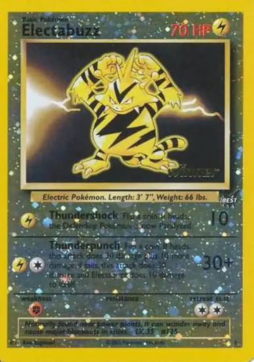 Electabuzz (1) (Winner) [Best of Promos] - Pokemon Single