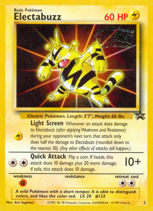 Electabuzz (2) [Wizards of the Coast: Black Star Promos] - Pokemon Single