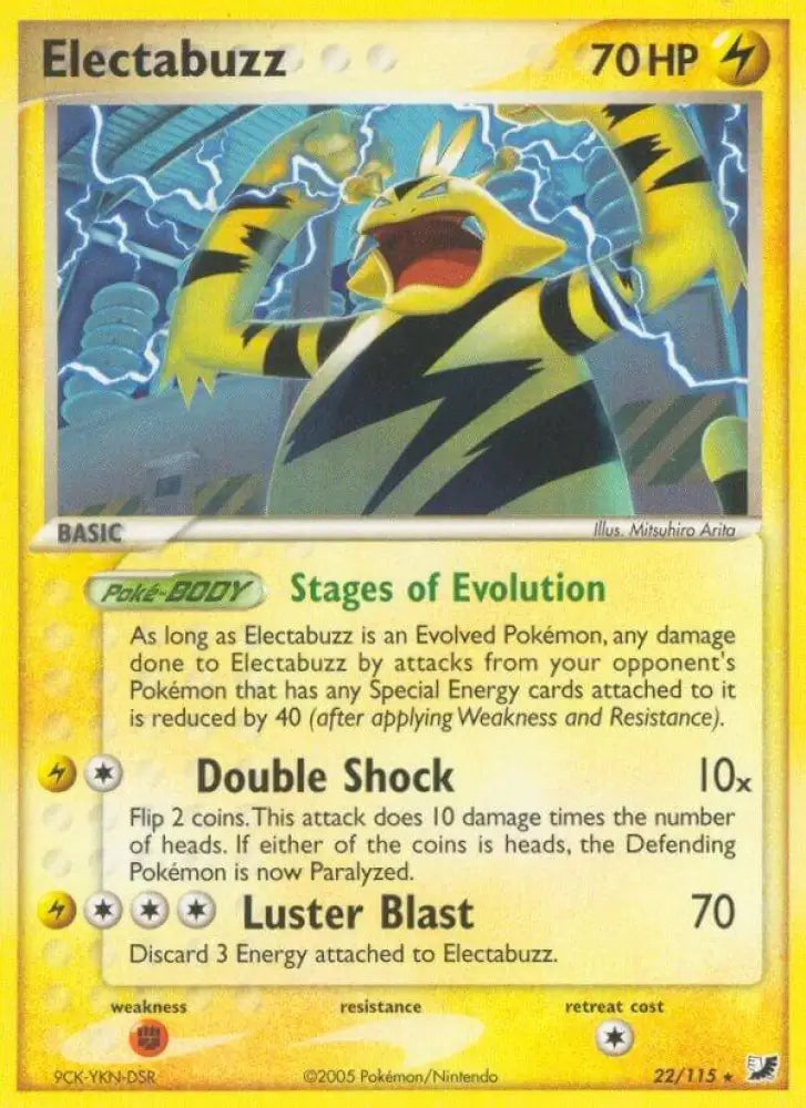 Electabuzz (22/115) [EX Unseen Forces]