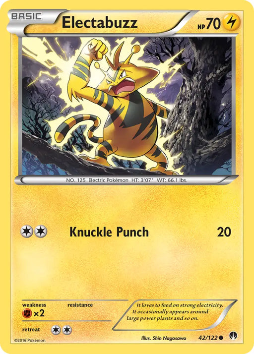 Electabuzz (42/122) [XY: BREAKpoint] - Pokemon Single