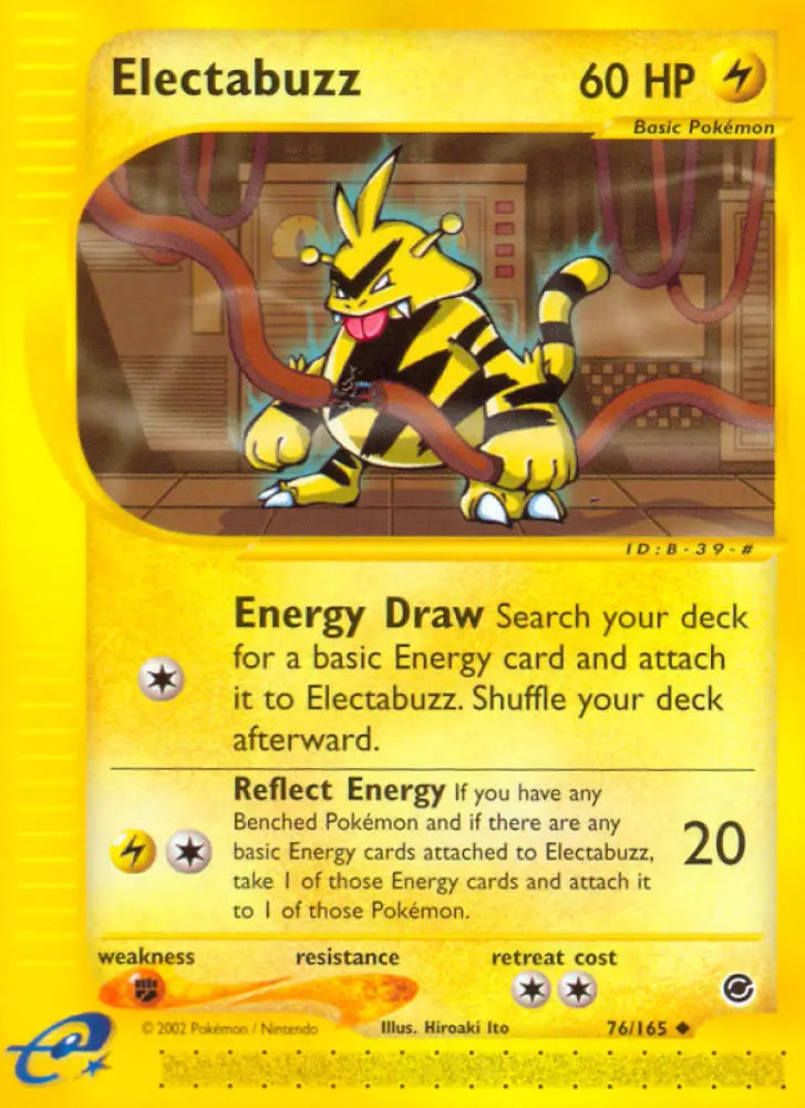 Electabuzz (76/165) [Expedition: Base Set] - Pokemon Single