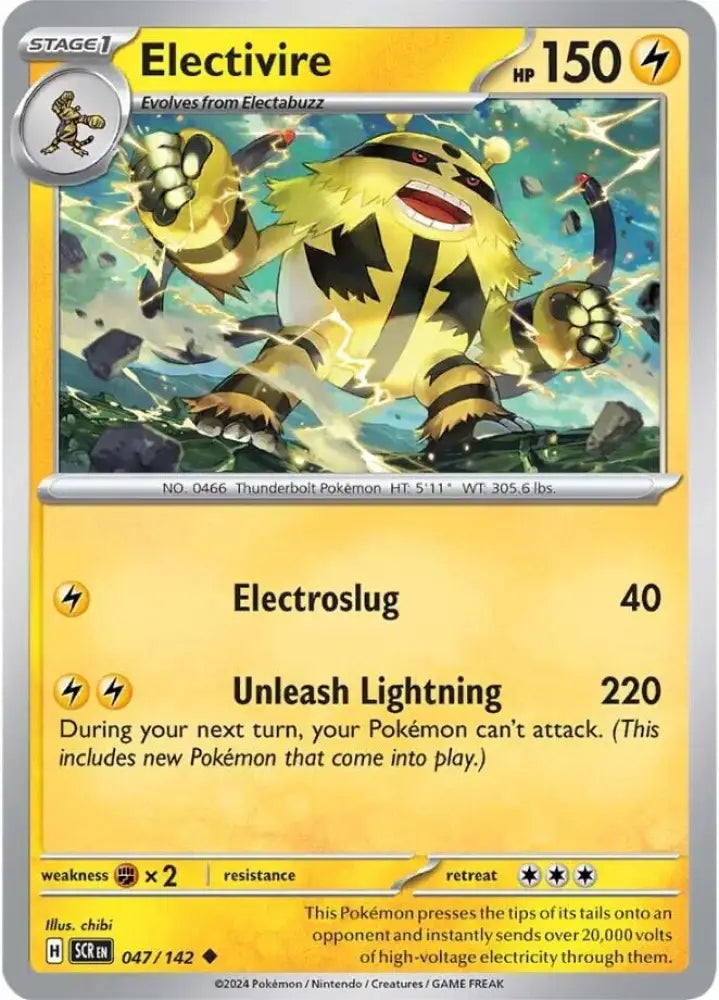 Electivire (047/142) [Scarlet & Violet: Stellar Crown] - Pokemon Single