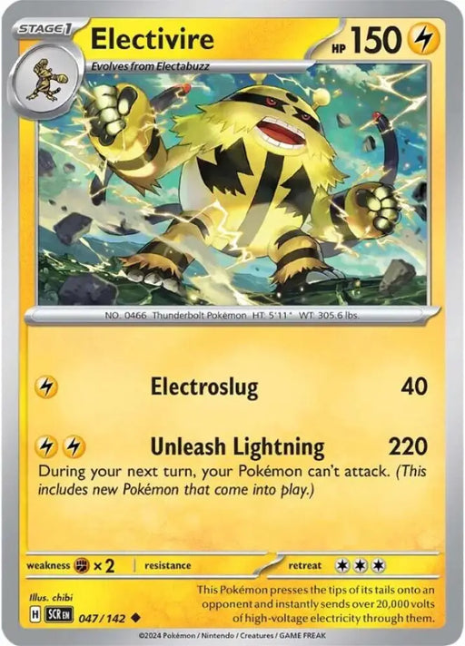 Electivire (047/142) [Scarlet & Violet: Stellar Crown] - Pokemon Single