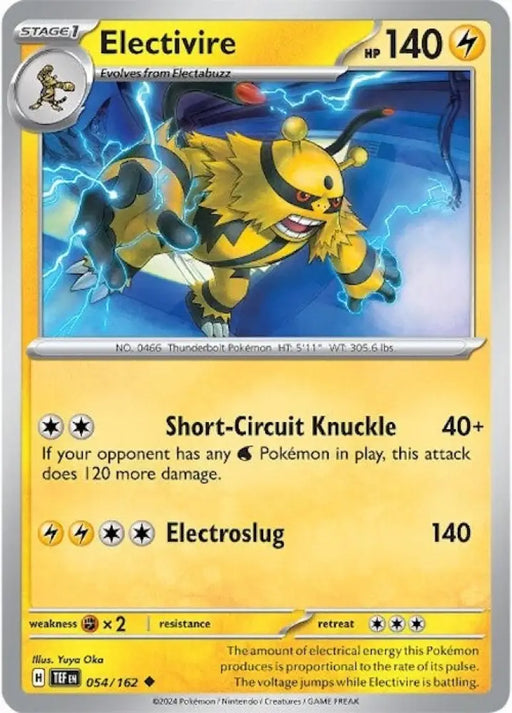 Electivire (054/162) [Scarlet & Violet: Temporal Forces] - Pokemon Single
