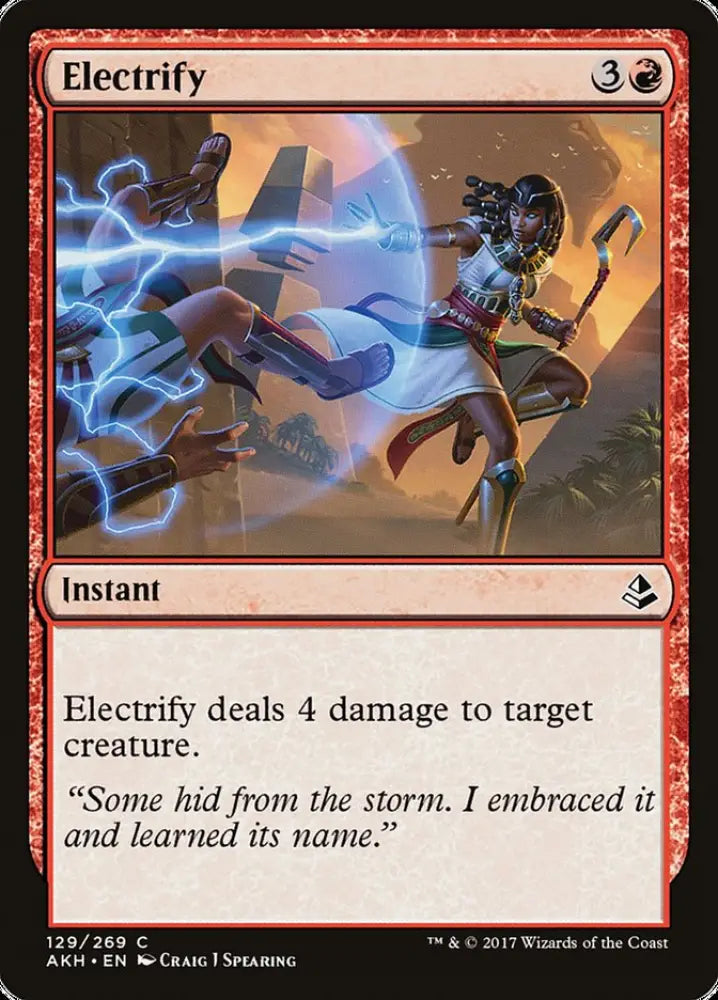 Electrify [Amonkhet] - MTG Single