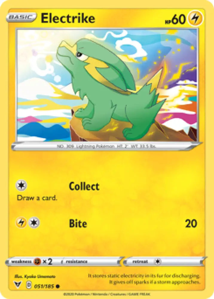 Electrike (051/185) [Sword & Shield: Vivid Voltage] - Pokemon Single