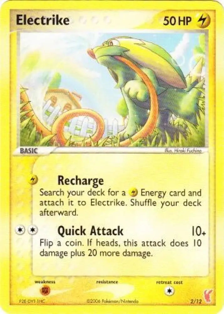 Electrike (2/12) [EX: Trainer Kit 2 - Plusle] - Pokemon Single
